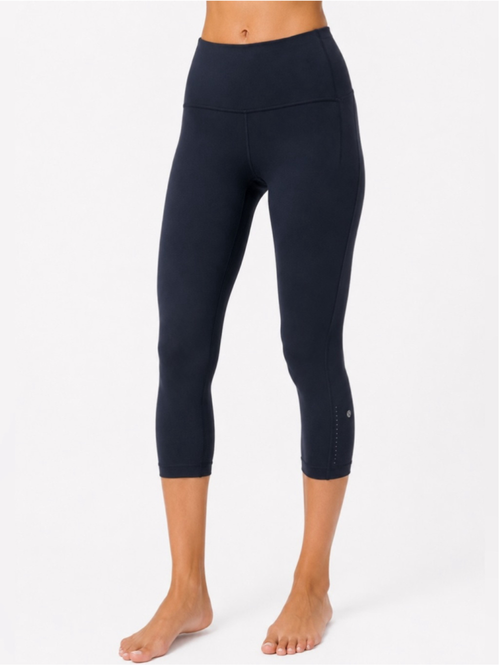 Lululemon Swift Speed High Rise Crop 21” Sz 0 True Navy EUC